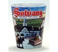 Solvang Danish Village California Photo Shot Glass