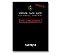 Solve a Murder: 'The Influencer' Case Book - Cold Case Murder Mystery Investigation - Booklet (Case Book Edition)
