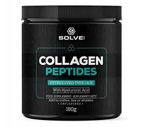 SOLVE Labs® High Strength Collagen Powder for Men & Women (Type I and III) with Hyaluronic Acid ● 1000-2000 Daltons ● Support Hair, Skin, Nail, Joint & Post Workout Recovery, Grass Fed, Non-GMO