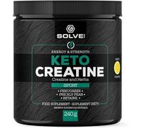 SOLVE Labs® ● Keto Creatine Monohydrate Powder with Plant Extracts ● Micronized Creatine with Betaine, Fenugreek, Opuntia Fig, Ceylon Cinnamon Bark ● Pure Creatine Supplement for Men & Women 240g