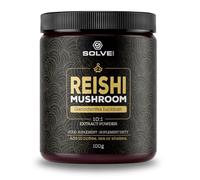 SOLVE Labs® ● Premium Reishi Mushroom Extract Powder ● 51% Beta-D-Glucans ● 10:1 Concentrate ● No Fillers & Additives ● 100g ● 3 Months Supply