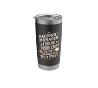 Solve Problems Office Assistant Regional Manager Stainless Steel Insulated Tumbler