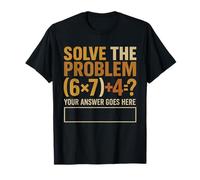 Solve The Problem 6 7 Meme Gen Alpha Teacher Brainrot T-Shirt