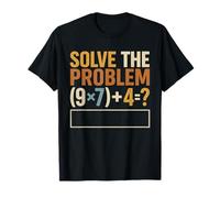 Solve The Problem 6 7 Meme Gen Alpha Teacher T-Shirt