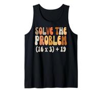 Solve The Problem 67 Funny Math Meme Six Seven for Teachers Tank Top