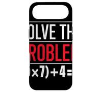 Solve The Problem 9x7 Plus 4 Equation Puzzle Teacher Case for iPhone Air