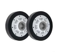 Solve Your Dryer's Tumbling Issues with This Pair of Replacement Drum Support Wheels Compatible with Part Numbers For 37001042 & WPFor 37001042 (37001042)