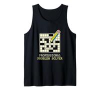 Solved Puzzle Mind Professional Problem Solver Strategy Tank Top