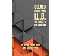 Solved Question Papers - LL.B. 1st Semester CCS University: Helping Guide