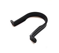 Solvent Black 50mm (56mm) Waste Pipe Clip - Pack of 10