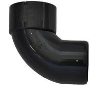 Solvent Black 50mm (56mm) Waste Pipe Conversion Bend - Black