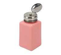 Solvent Dispenser, Prevent Splashing Static Dissipative Pump Bottle 200ml, Push Down Type, for Skin Products, Makeup Remover