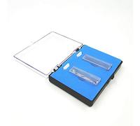 Solvent-Resistant Quartz Glass Cuvette for Spectrophotometry - 10 mm Optical Path, 3.5 ml Capacity, 2 Pcs/Box(100mm)