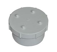 Solvent Soil Pipe Access Cap - White