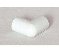 Solvent Weld 21.5mm 90 Degree Overflow Pipe Bend - Pack of 10