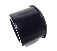 Solvent Weld Black 40mm (43mm) x 32mm (36mm) Waste Pipe Fitting Reducer - Pack of 5