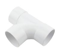 Solvent Weld Equal TEE White 50MM, Solvent Welded, with ABS Fittings. Suitable for Domestic and Commercial use, 1 in Pack