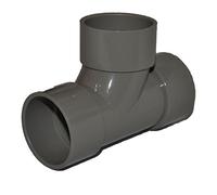 Solvent Weld Grey 32mm (36mm) Waste Pipe 90 Degree Tee