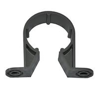 Solvent Weld Grey 40mm (43mm) Waste Pipe Clip - Pack of 10