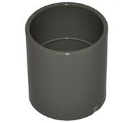 Solvent Weld Grey 50mm (56mm) Waste Pipe Coupling - Pack of 5