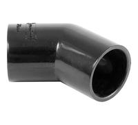 Solvent Weld Overflow Bend 21.5mm 135° Black, Colour Black, Diameter 21.5mm, 1 in Pack