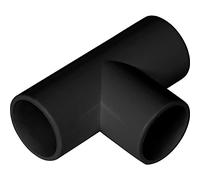 Solvent Weld Overflow Tee 21.5mm Black, Colour Black, Diameter 21.5m, 1 in Pack
