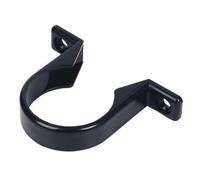 Solvent Weld Pipe Clips Black 40MM, Cost Effective System, Lightweight & Strong, Solvent Weld Joint Requires No Tightening, 20 in Pack