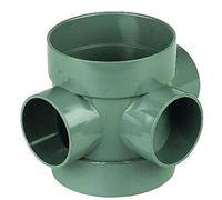 Solvent Weld soil short boss pipe grey SS583
