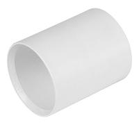 Solvent Weld Straight Coupling, Colour White, Diameter 40mm, 1 in Pack