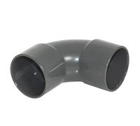 Solvent Weld Waste Bend 92.5° Anthracite Grey 40MM, Suitable for Domestic & Commercial Waste Systems, UV-Stable Finish, 5 in Pack