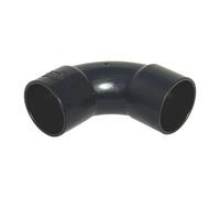Solvent Weld Waste Bend 92.5° Black 32MM, Suitable for Gravity Drainage, 5 in Pack