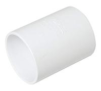 Solvent Weld White 40mm (43mm) Waste Pipe Coupling - Pack of 5
