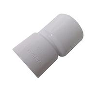 Solvent Weld White 40mm (43mm) x 32mm (36mm) Eccentric Waste Pipe Fitting Reducer