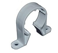 Solvent Weld White 50mm (56mm) Waste Pipe Clip - Pack of 10
