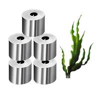 Solvica 5pcs Aquarium Plants Live Weights for Fish Tank,0.5 * 3000mm Aquarium Plant Holder, Bendable Metal Plant Anchors for Live Plants Prevents Floating