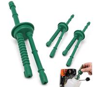 Solvind 3Pcs Silicone Fuel Tank Vent Pipe 41403587702 for Lawn Mower | Durable silicone construction, 15.5cm length, fits ST-IHL FS38 FS45 FS55 series strimmers, OE replacement 41403587702