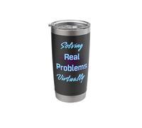 Solving Everyday Situations Problems Virtually Confidence Stainless Steel Insulated Tumbler