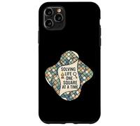 Solving Life One Square At A Time Puzzle Logic Case for iPhone 11 Pro Max