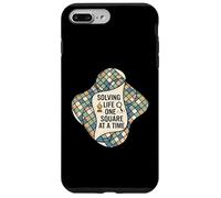 Solving Life One Square At A Time Puzzle Logic Case for iPhone 7 Plus/8 Plus