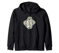 Solving Life One Square At A Time Puzzle Logic Zip Hoodie