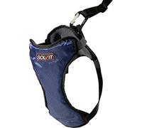 Solvit Happy Ride Dog Safety Harness for Cars - Dog Car Harness Includes Seat Belt Tether - Keeps Pets Restrained - Breathable Mesh, Adjustable Straps - Dog Travel Accessories for Car - X-Large