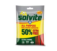 Solvite 1082578 All Purpose Wallpaper Paste Sachet 5 Roll + 50% Free Slvretail