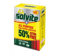 Solvite 1882382 All Purpose Wallpaper Paste Sachet 20 Roll + 50% Free Slvdecbox