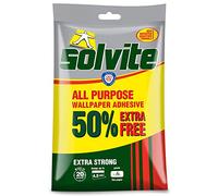 Solvite All Purpose Wallpaper Adhesive 3 Roll + 50% Free