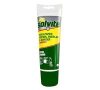 Solvite SLV1574677 Overlap & Border Adhesive Tube - Ready-to-Use Wallpaper Border & Seam Glue, Extra Strong Edge Bonding Adhesive, Precision Applicator Tube for Repairs & Finishing