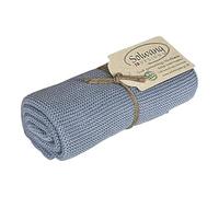 Solwang 100% Organic Cotton Kitchen Hand Towels Made in India | Danish Design (Organic Light Lavender - 153)