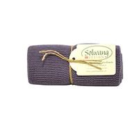 Solwang Danish Cotton in 100% Eco-Tex Certified or GOTS Certified Kitchen Hand Towels Made in India (Dusty Purple)