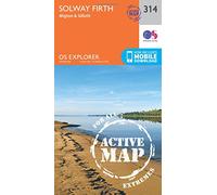 Solway Firth Map | Weatherproof | Wigtown & Silloth | Ordnance Survey | OS Explorer Active Map 314 | England | Walks | Hiking | Maps | Adventure