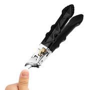 Solymody Orthoclip, Solymody Nail Expert, Professional Nail Clippers for Thick Nails, Wide Jaw Opening and Splash Guard, Slanted Toenail Clippers for Seniors and Problem Nails, Precise Trimming (B)