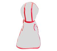 Som-mer Dog Raincoat, Orange Raincoat, Small Spring Transparent Raincoat for Pets, Simple and Waterproof Coat for Cats, Puppies, Small Dogs